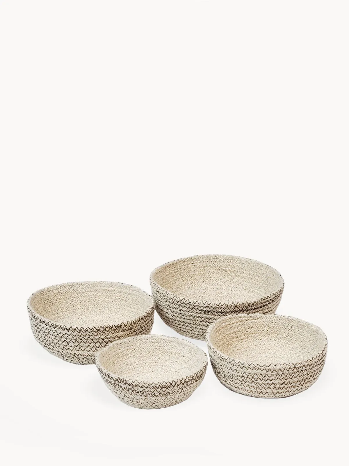 Amari  Round Bowl - Brown (Set Of 4)