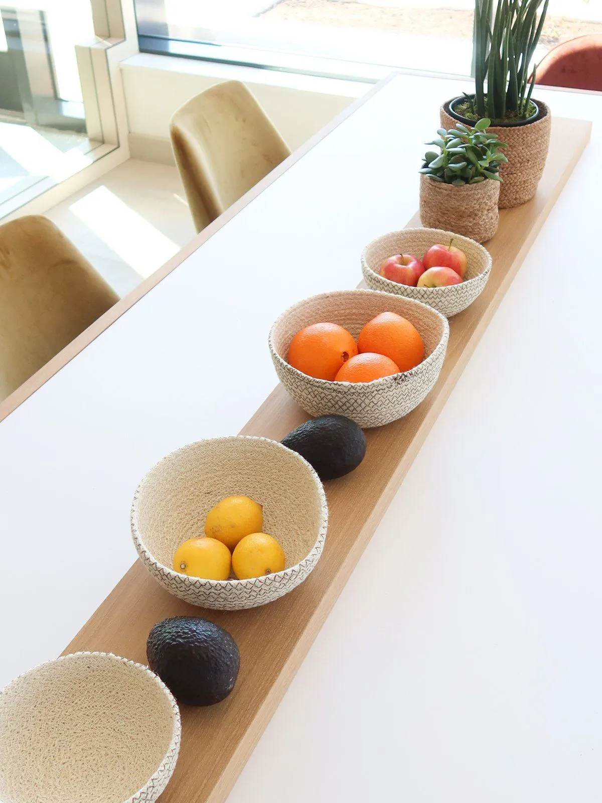 Amari  Round Bowl - Brown (Set Of 4)