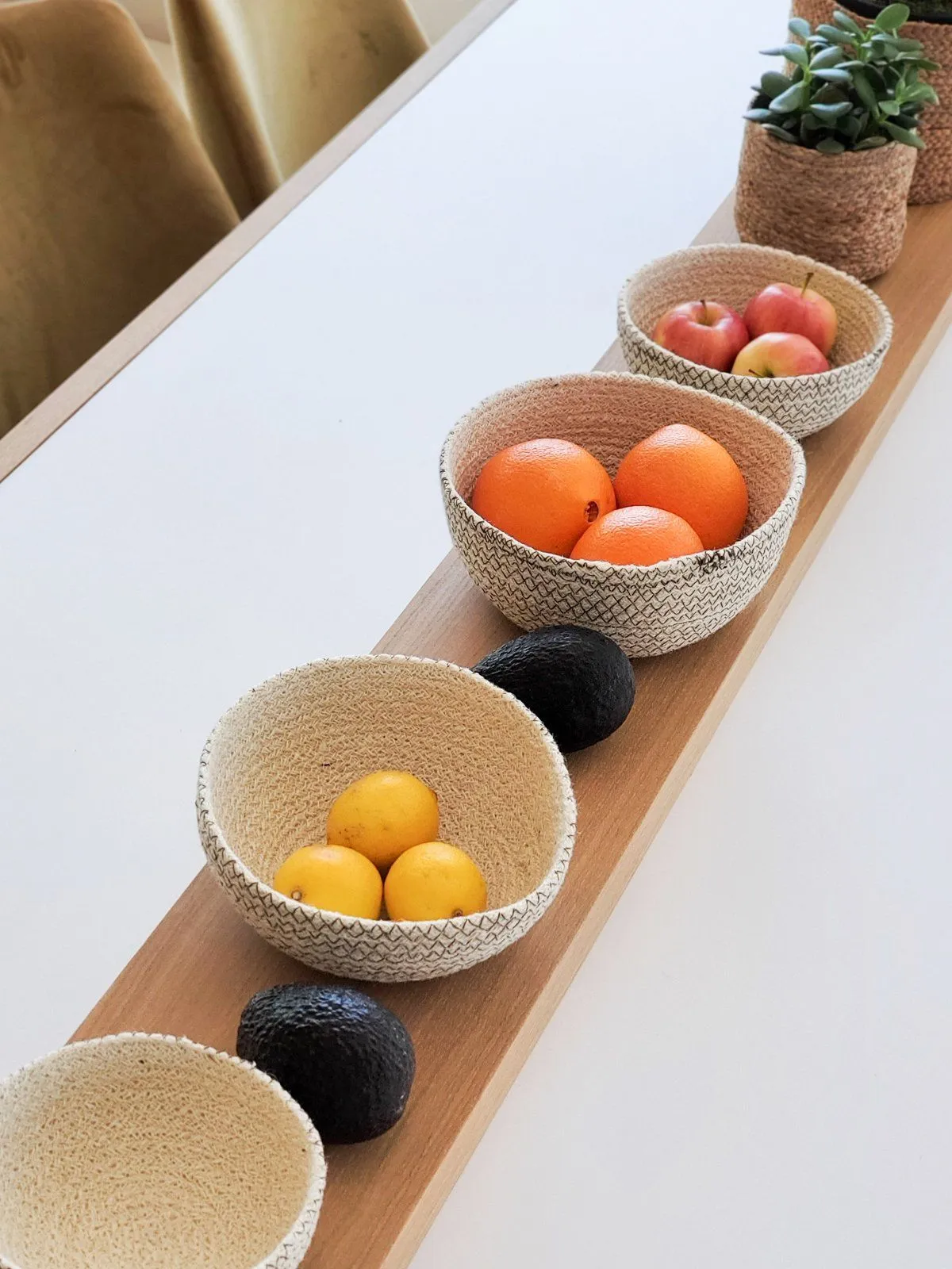 Amari  Round Bowl - Brown (Set Of 4)