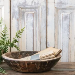 Antique Wooden Bowls