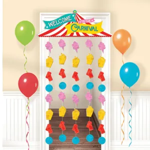 Carnival Games Door Curtain - Welcome To The Carnival