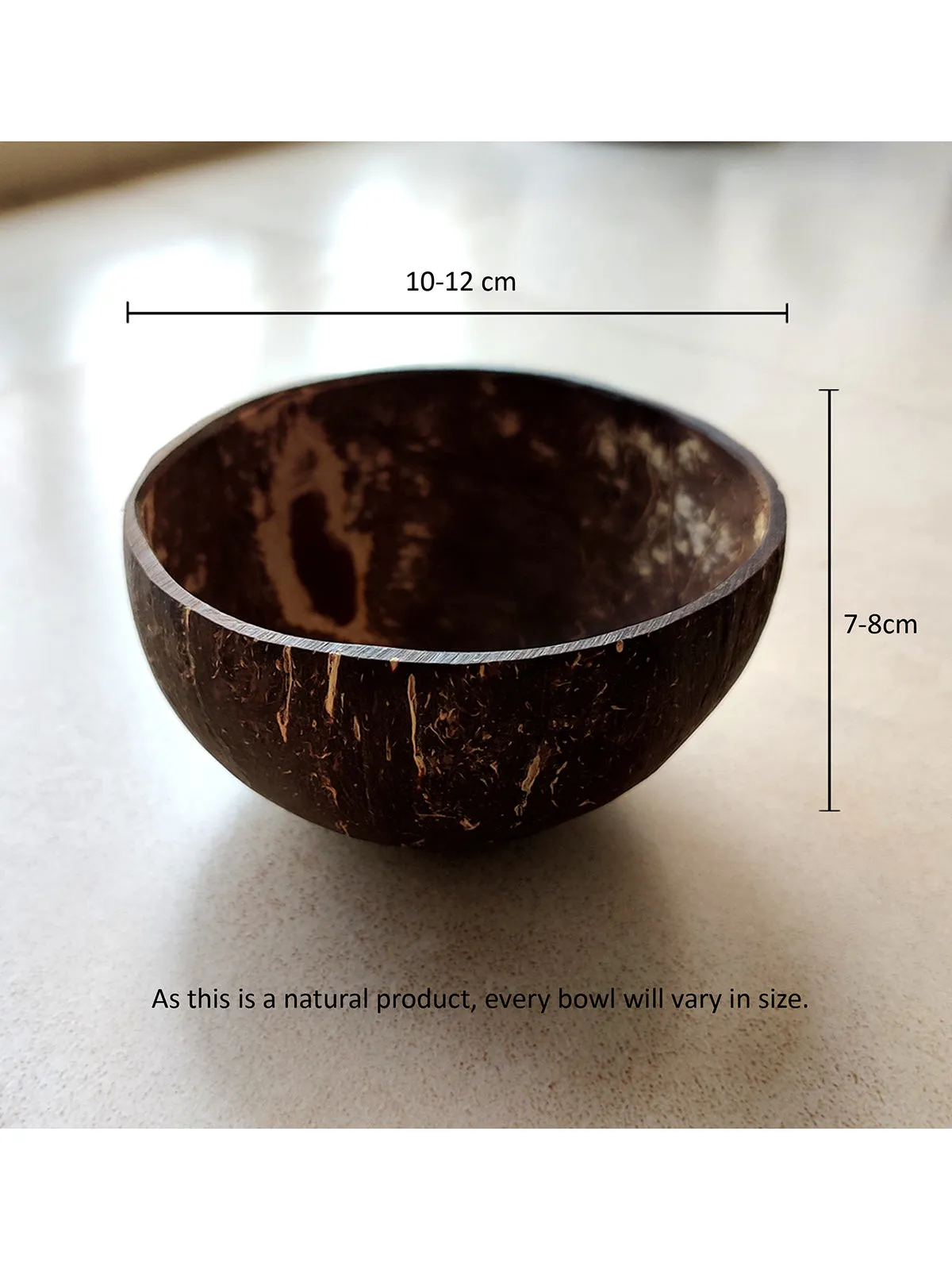 Coconut Shell Bowls Natural And Handcrafted Jumbo Bowl Set Of 4