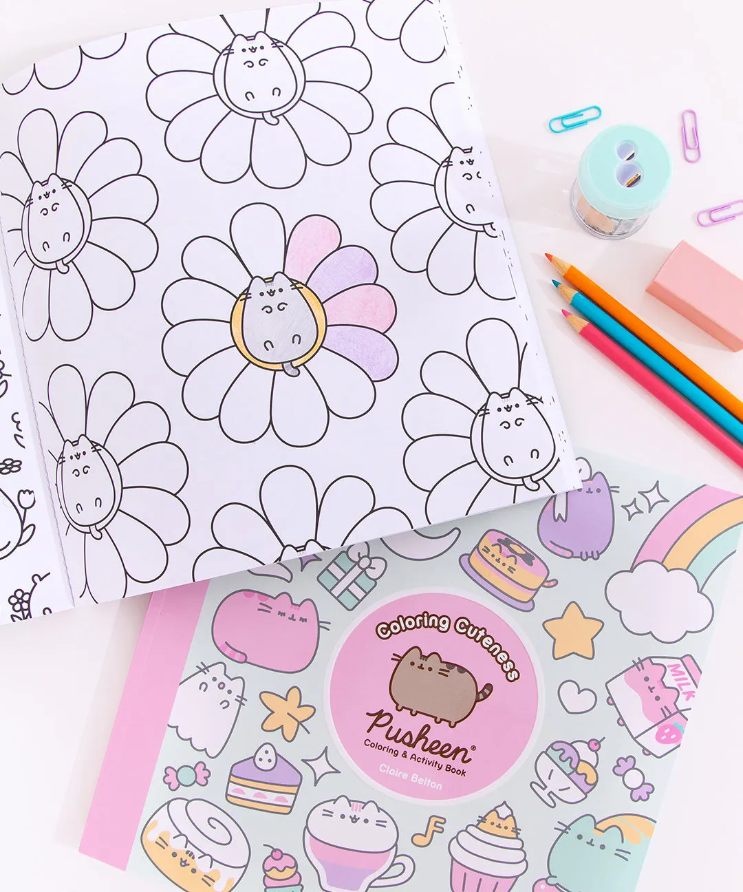 Coloring Cuteness: A Pusheen Coloring & Activity Book