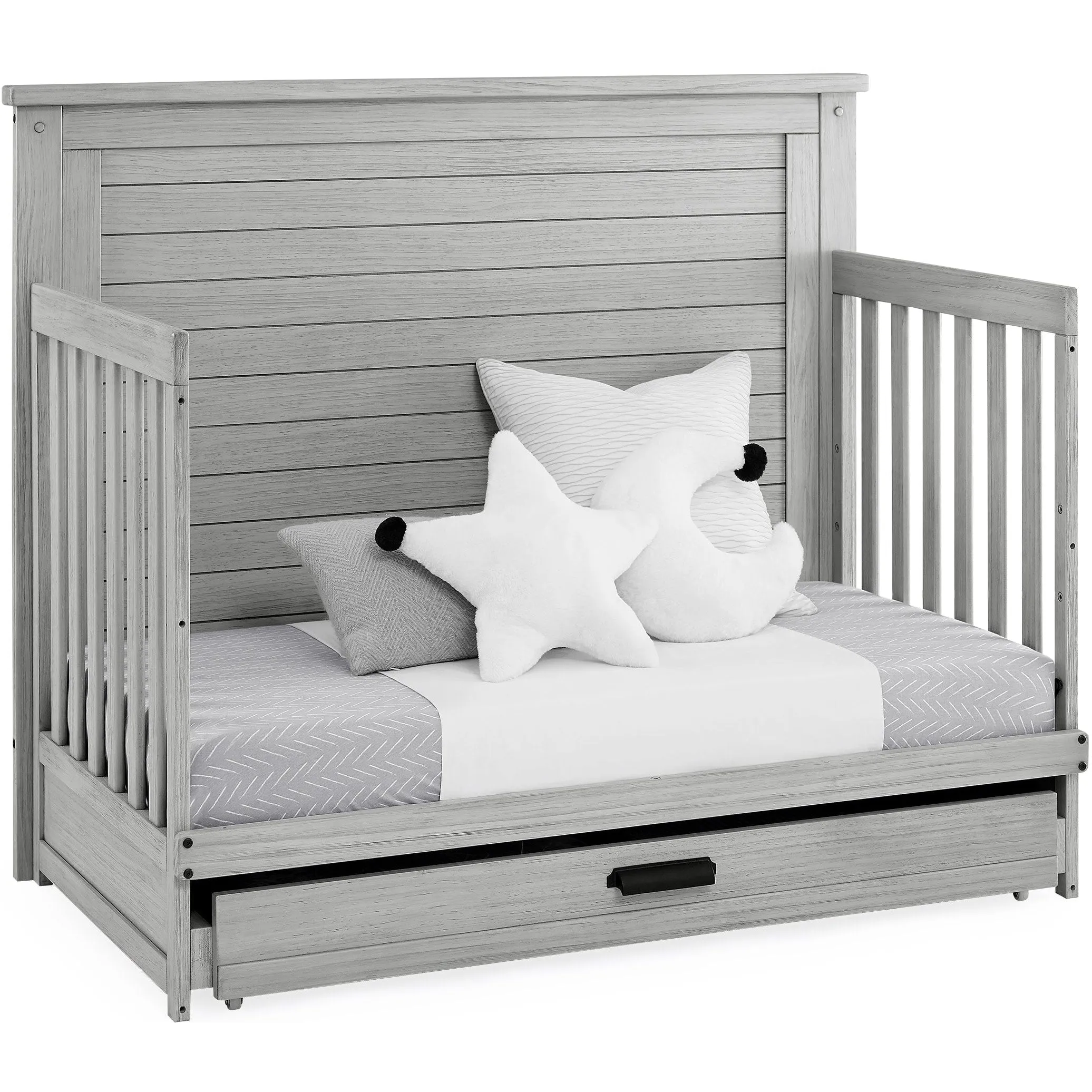 Delta Children Caden 6-in-1 Convertible Crib with Trundle Drawer