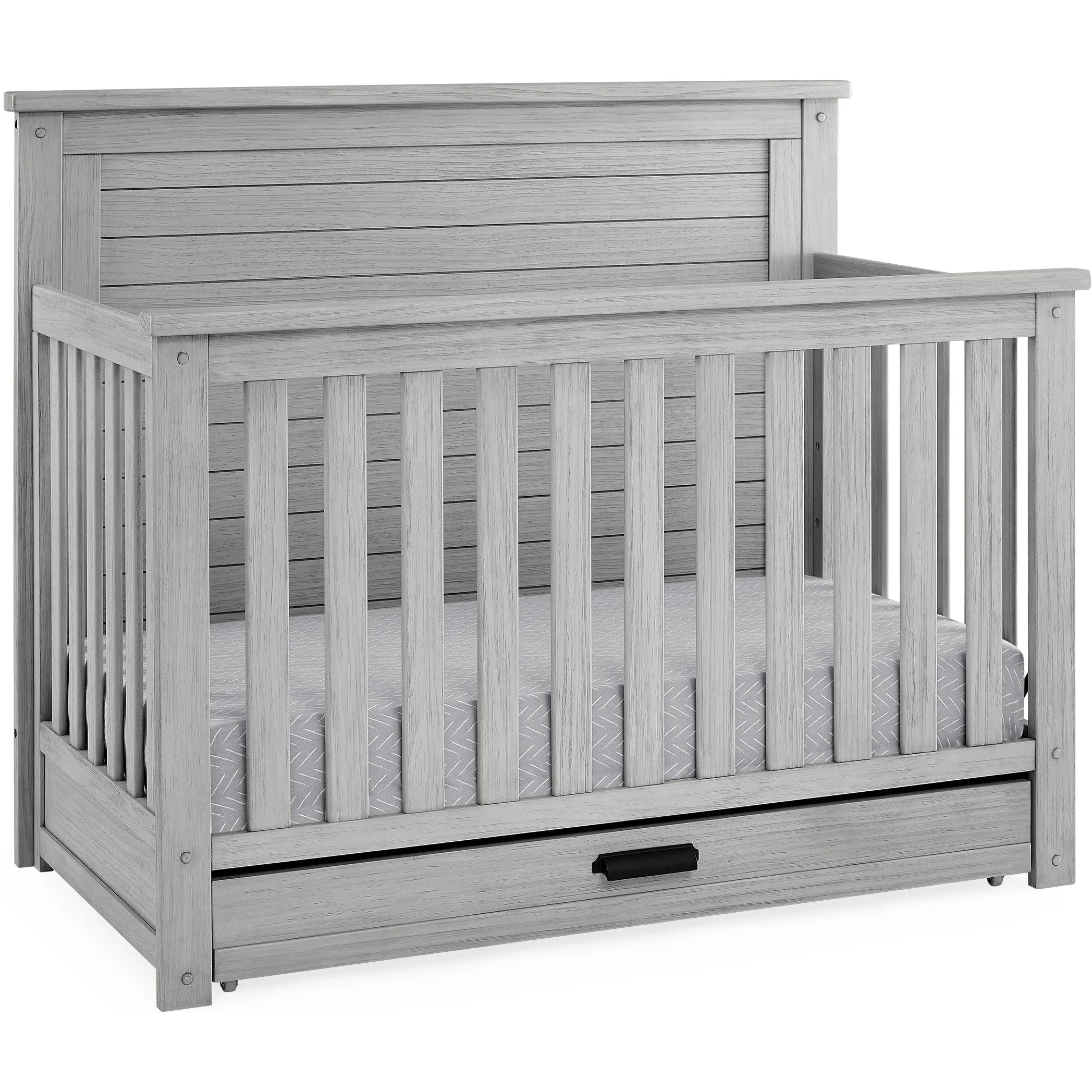 Delta Children Caden 6-in-1 Convertible Crib with Trundle Drawer