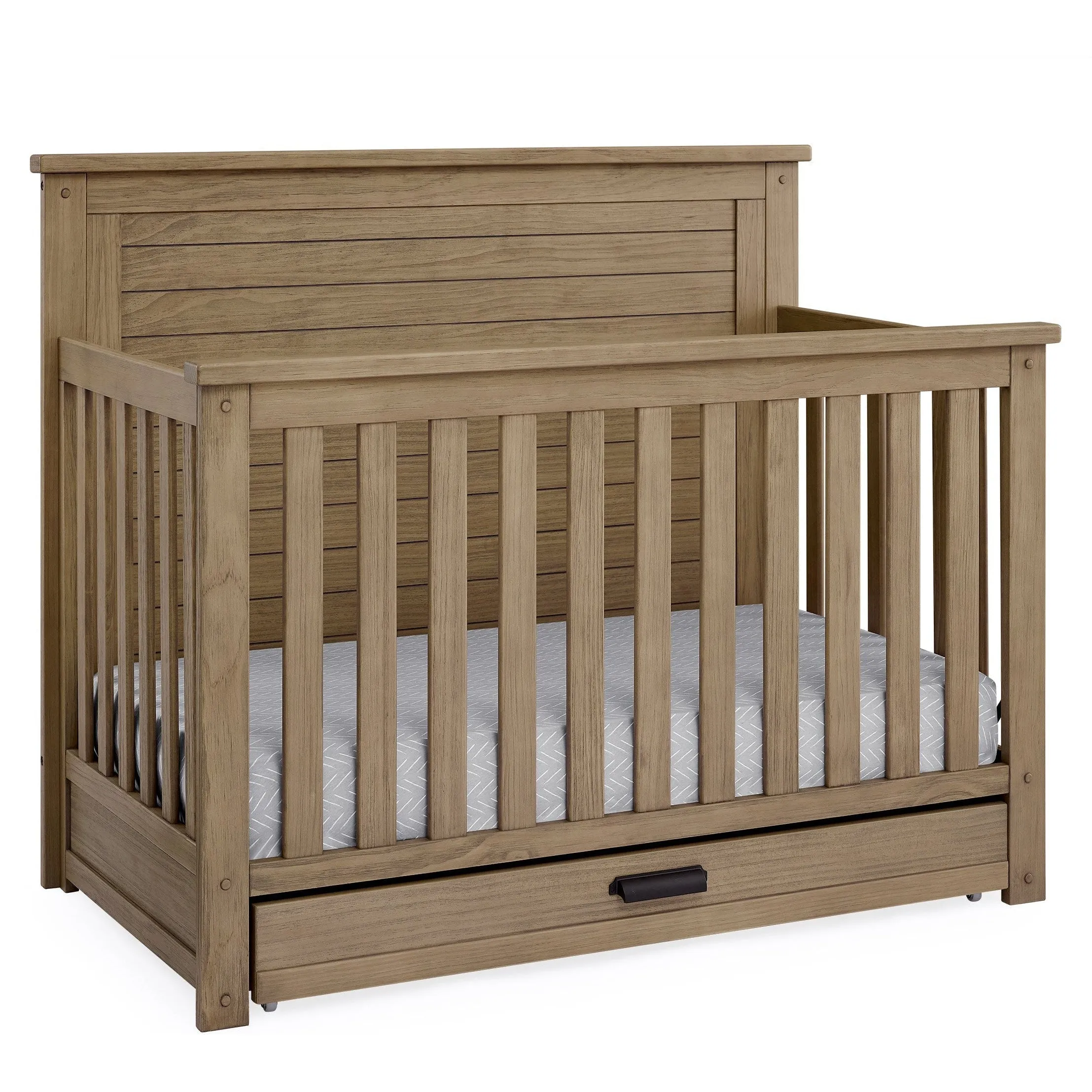 Delta Children Caden 6-in-1 Convertible Crib with Trundle Drawer