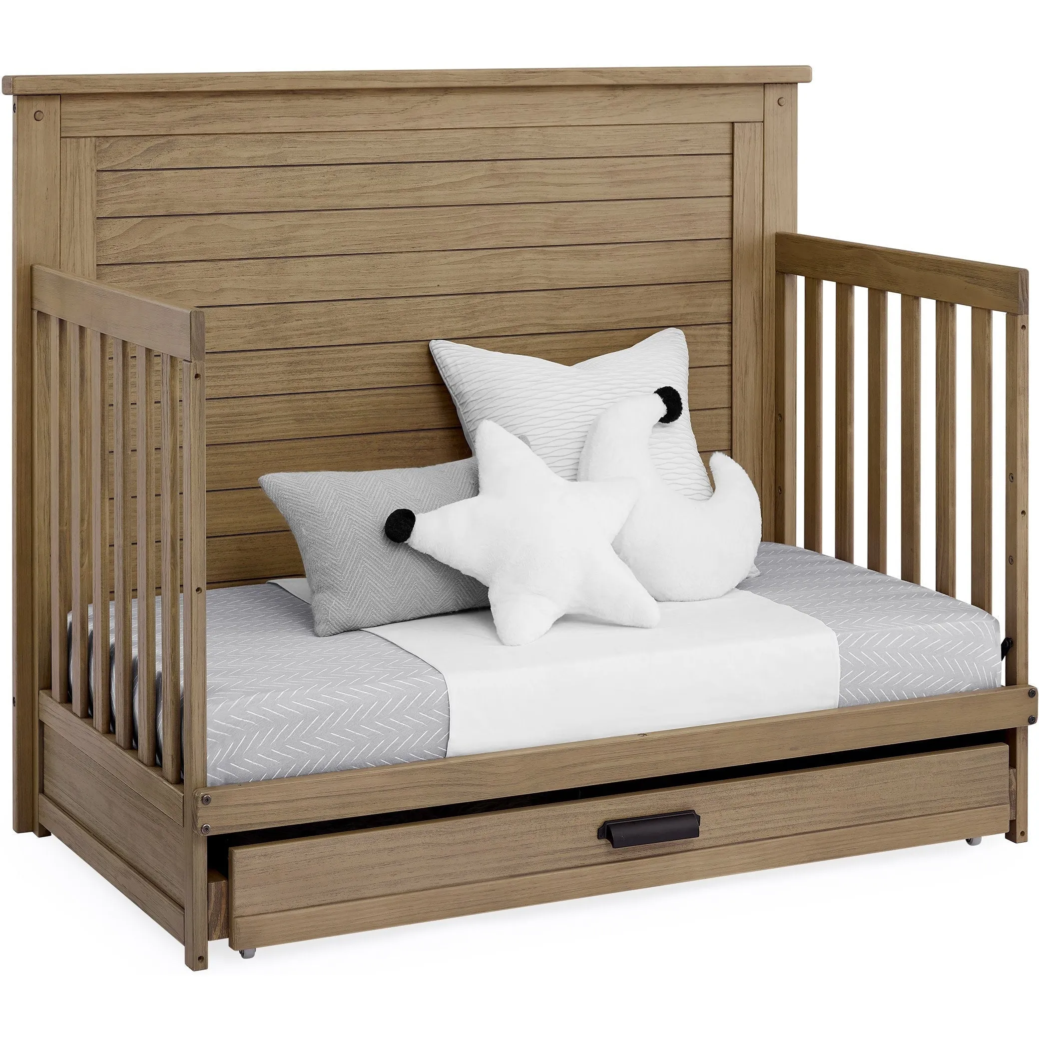 Delta Children Caden 6-in-1 Convertible Crib with Trundle Drawer