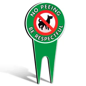 Extra Large No Peeing Dog Sign  Dog Stake For Yard Pick Up After Your Dog Sign