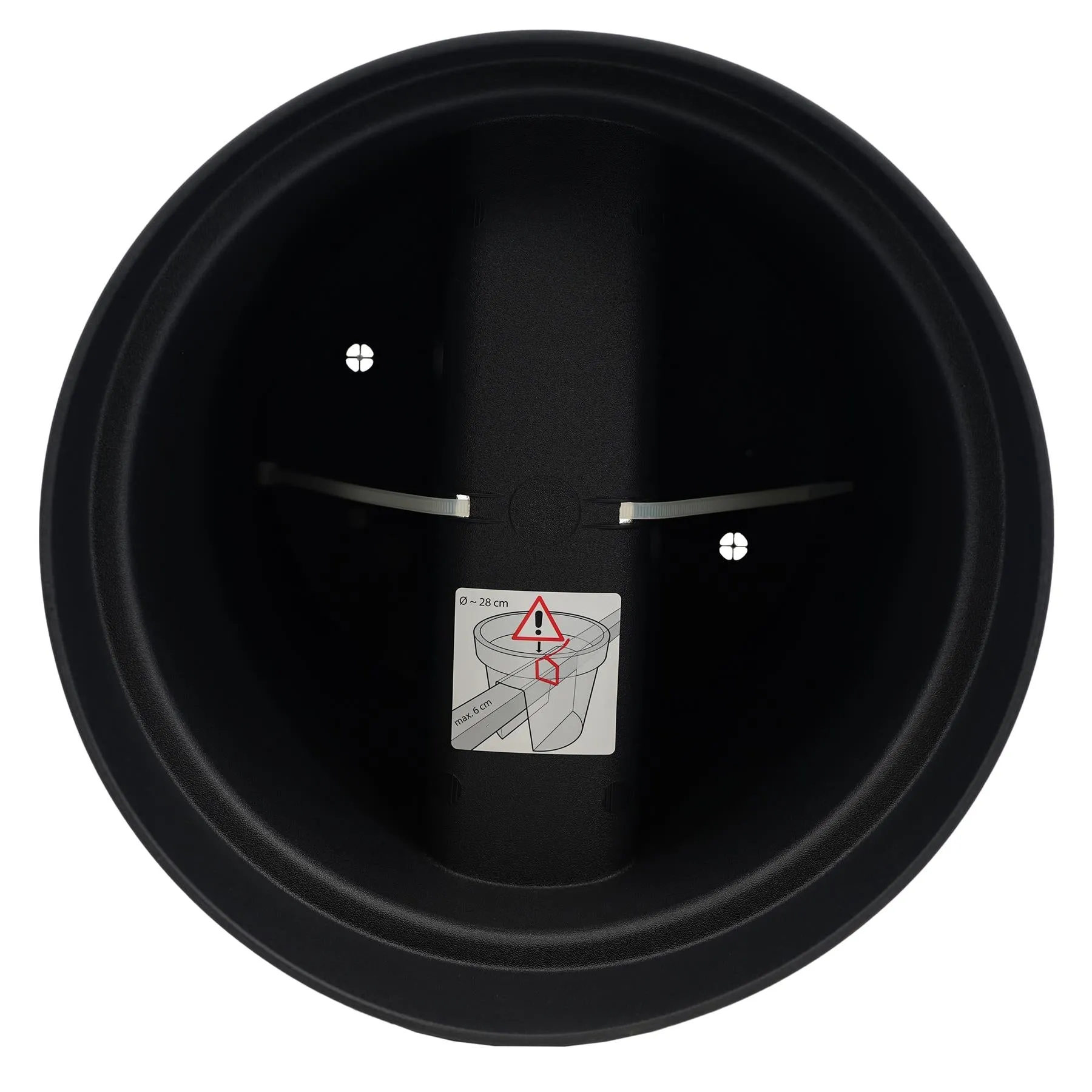 Flower Bridge Hanging Planter Round Pot