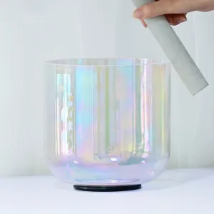 Harmonize Your Practice: Transform Your Yoga with Healing Sound Crystal Bowls- 7 Inch Cosmic Light Singing Bowl