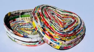 Heart Box  - Recycled Paper