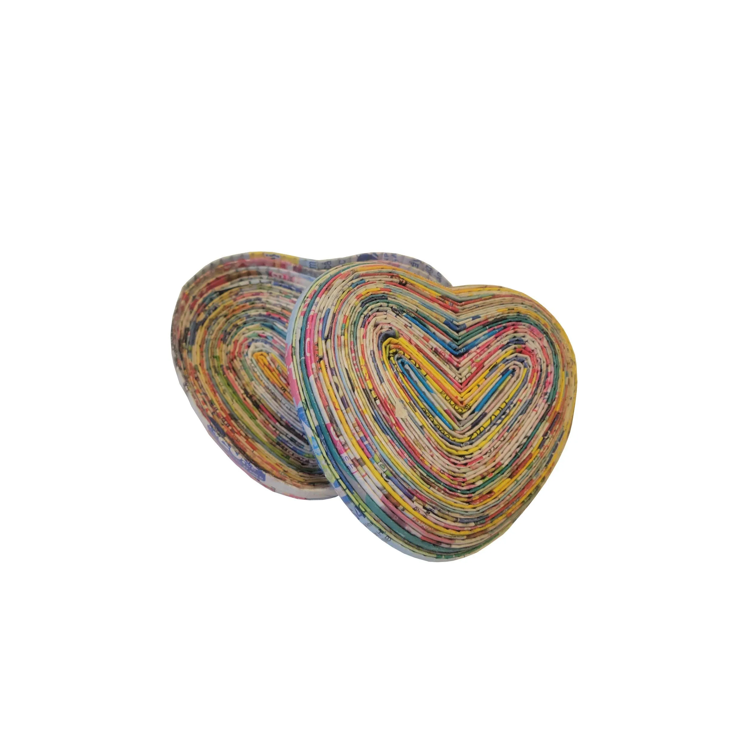 Heart Box  - Recycled Paper