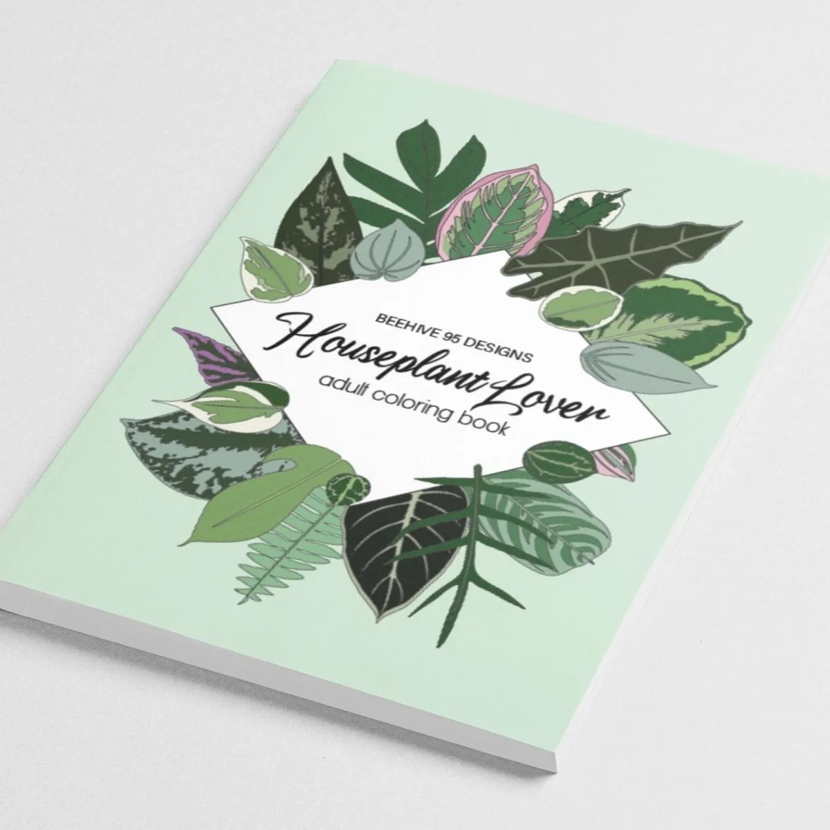Houseplant Lover Coloring Book