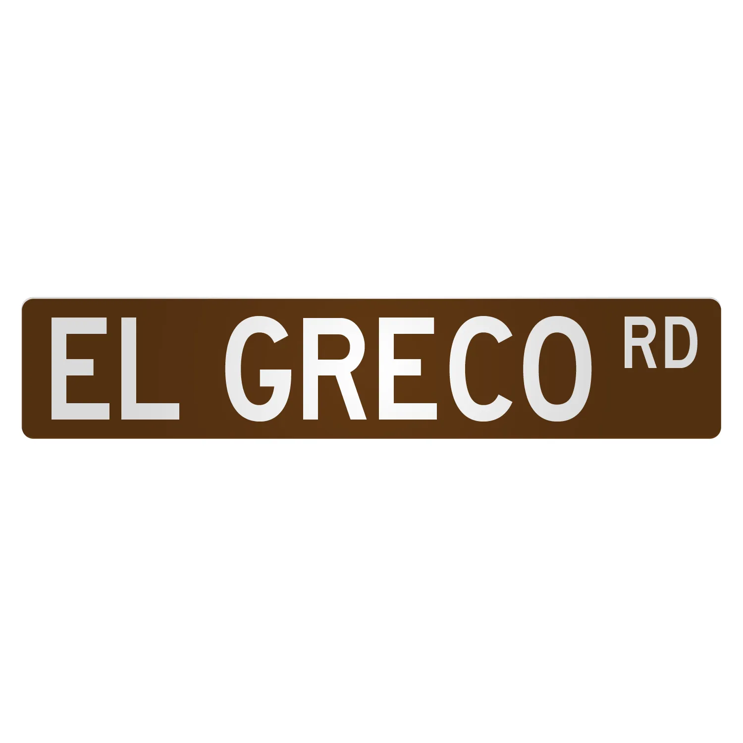 IV Street Signs: El Greco