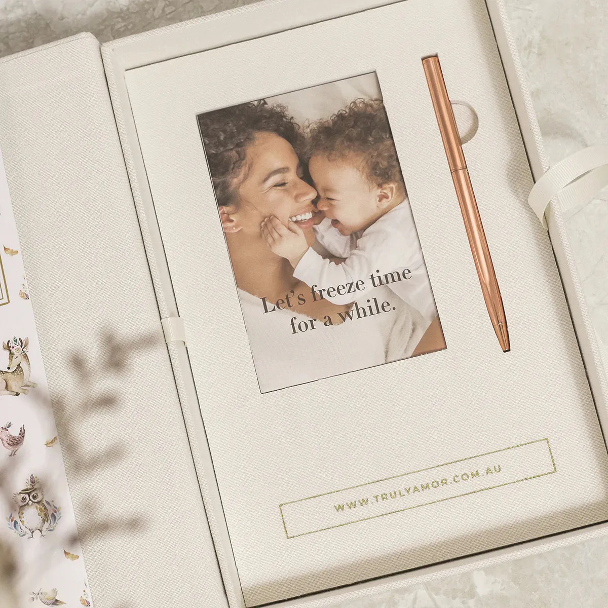 Keepsake Bebe Book Ivory