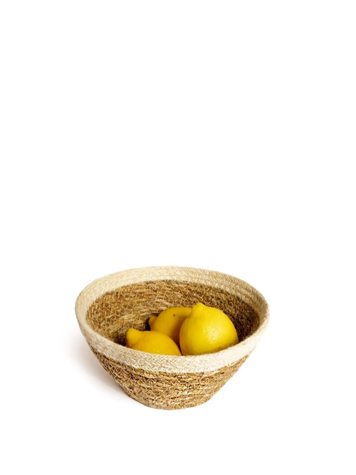 Korissa Savar Handwoven Jute & Seagrass Plant Bowls