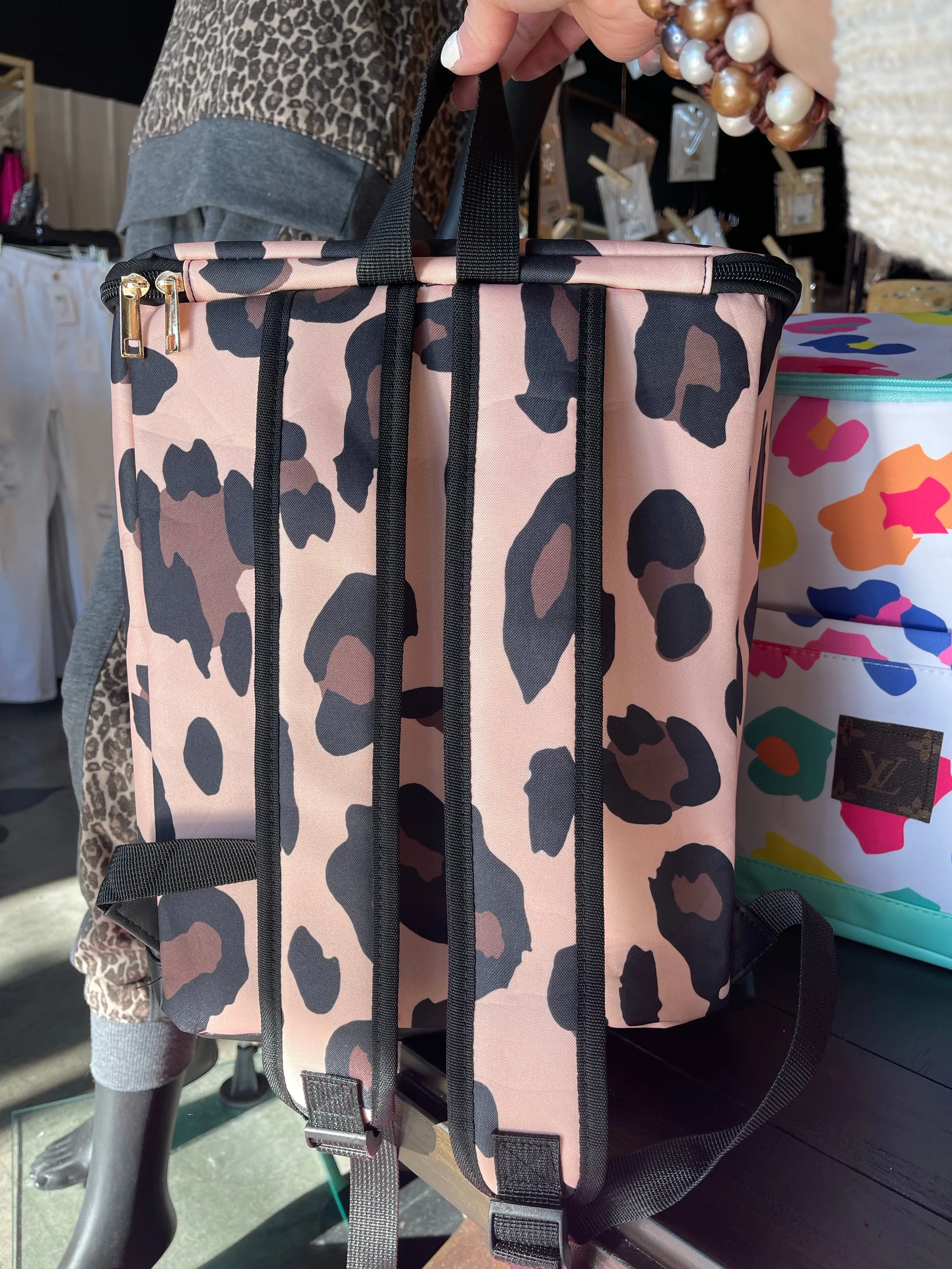 LV Repurposed Cooler Backpack