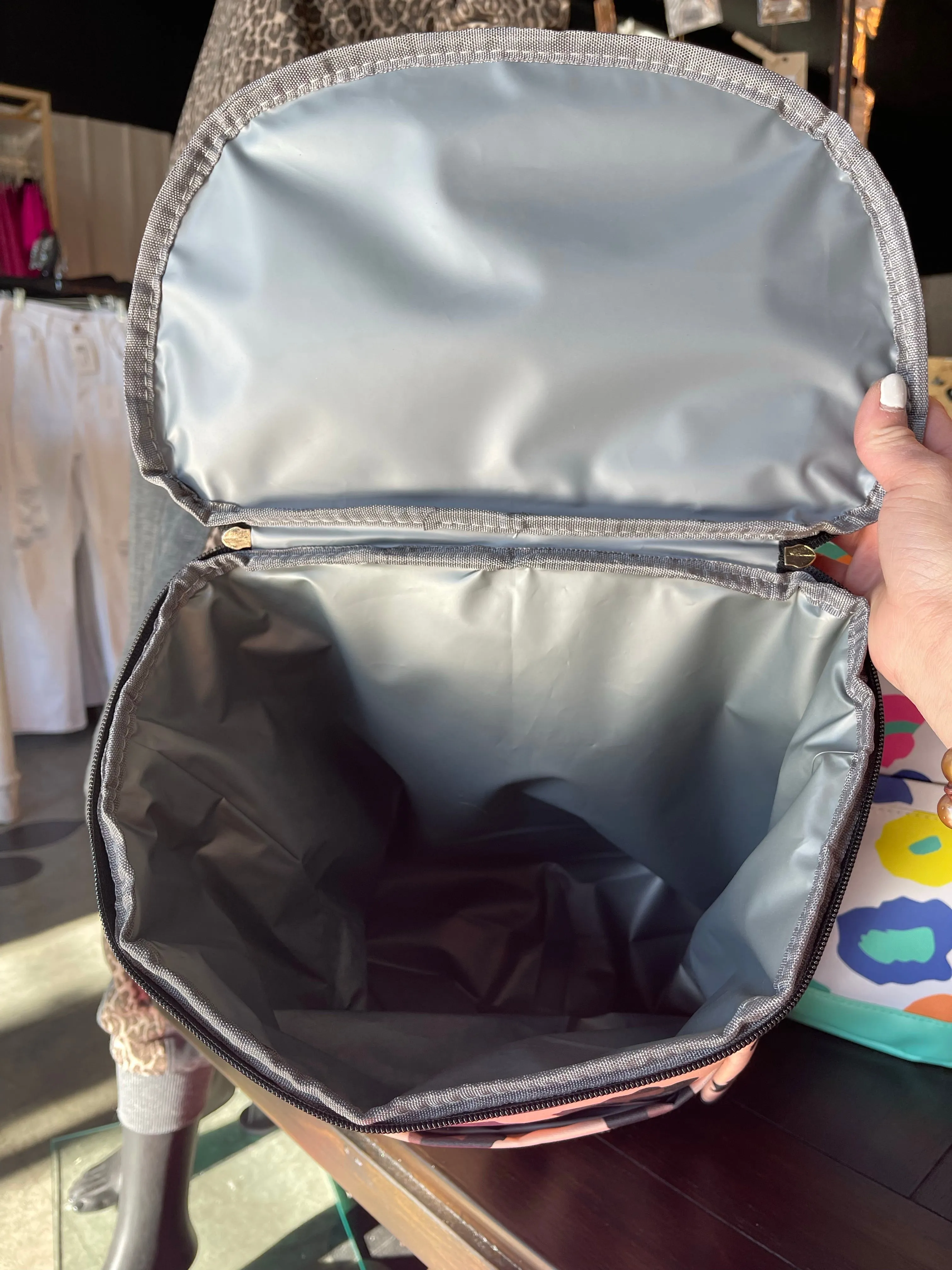 LV Repurposed Cooler Backpack