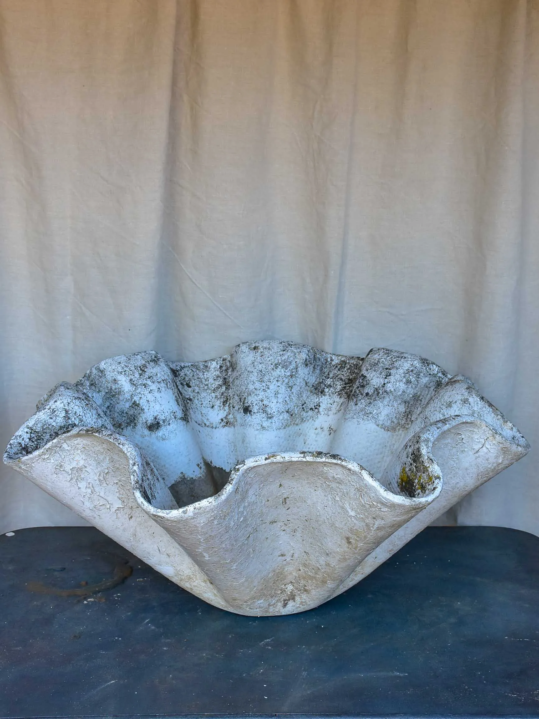 Pair of mid century garden planters - style Willy Guhl