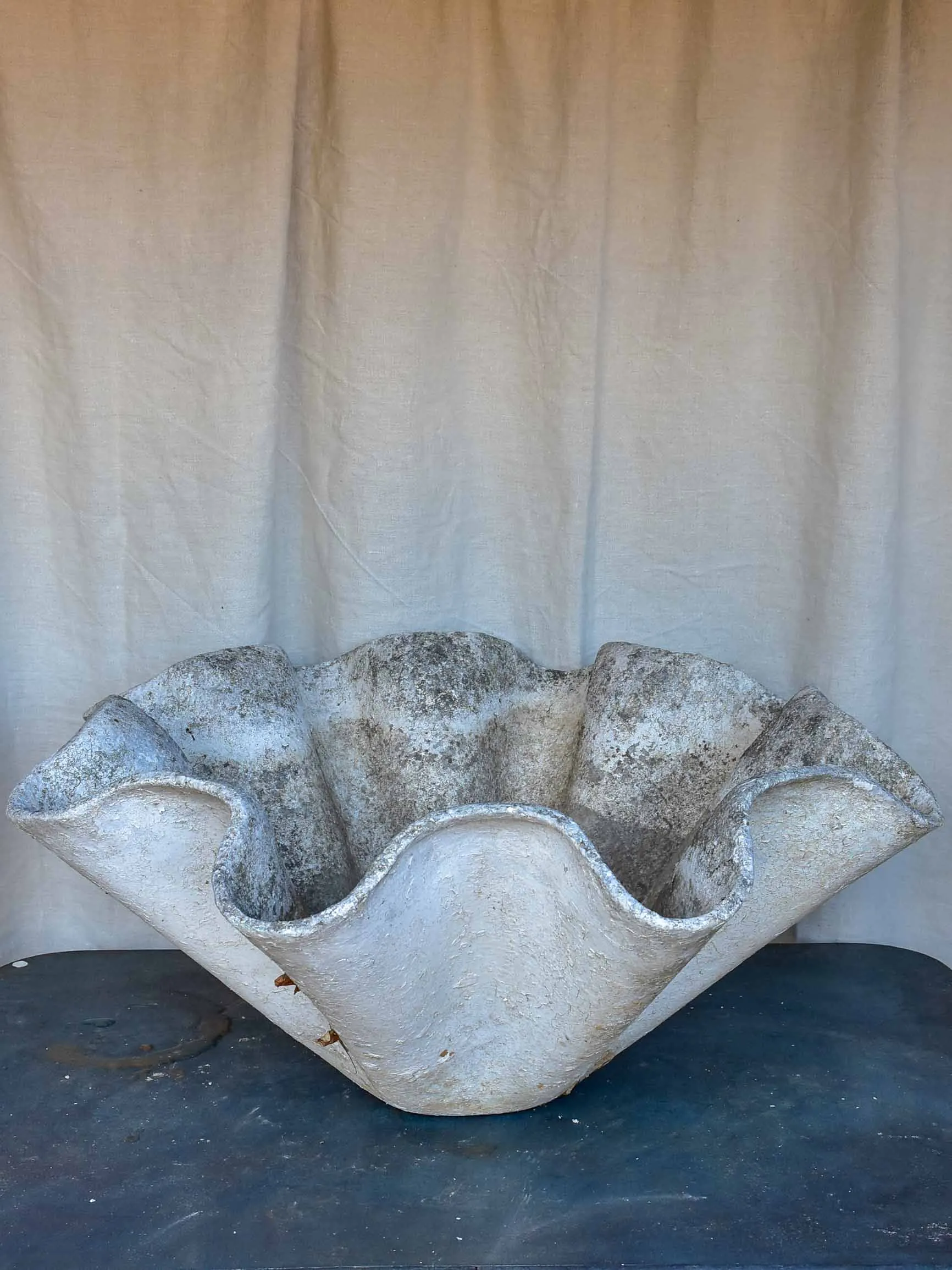 Pair of mid century garden planters - style Willy Guhl