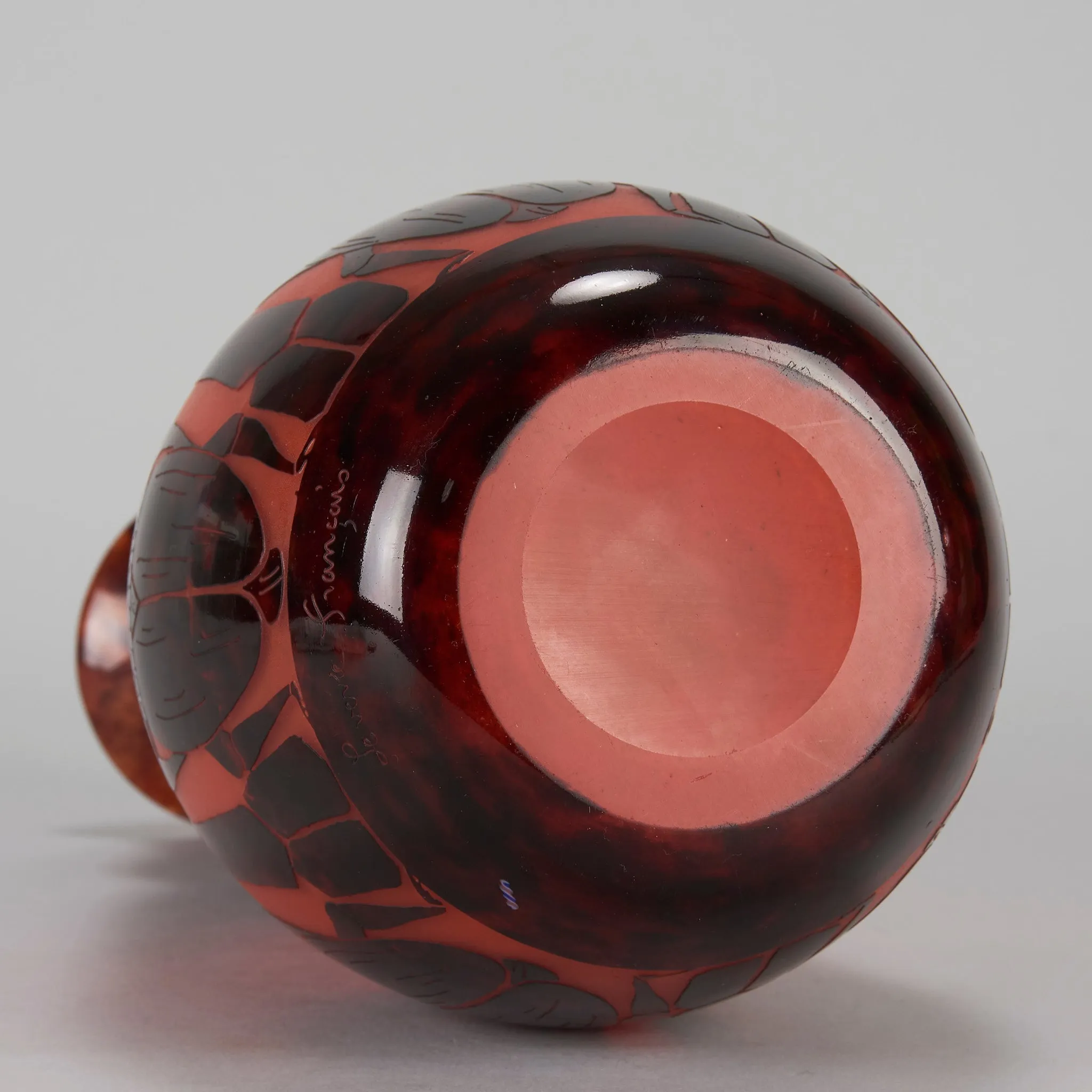 "Scarab Vase" by Le Verre Francais