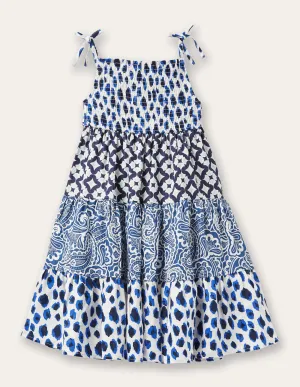 Repurposed Dress-Blue