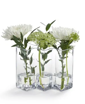 Row Vase, 3 Chambers High and Low
