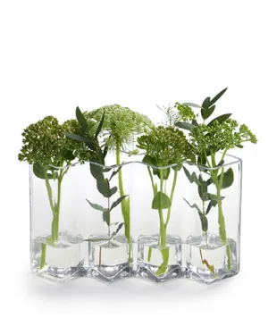 Row Vase, 4 Chambers