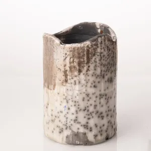 Rustic Elegance Vase (Raku Fired)