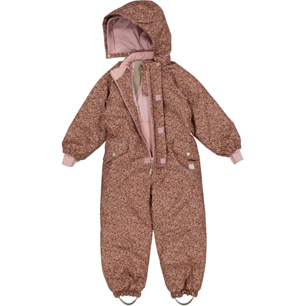 Snowsuit Miko Tech - wood rose flowers