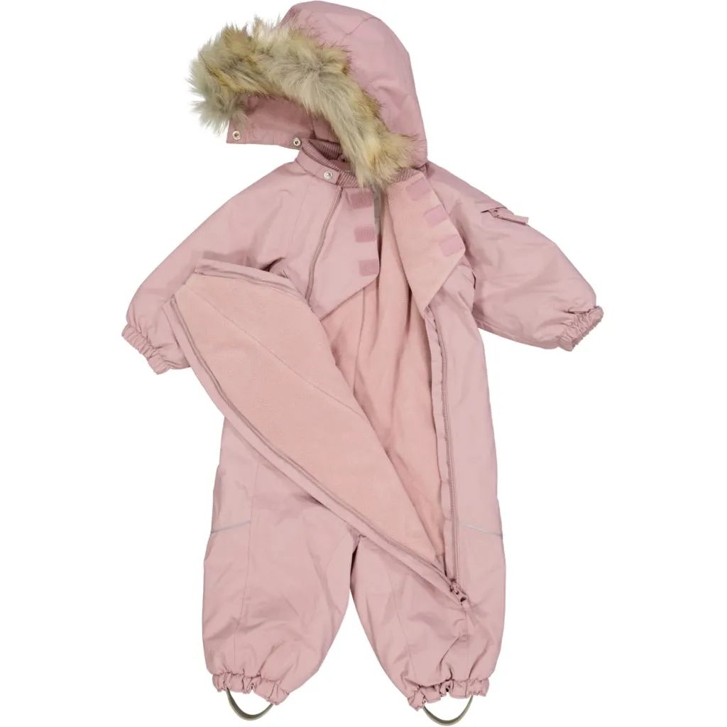 Snowsuit Nickie Tech - wood rose