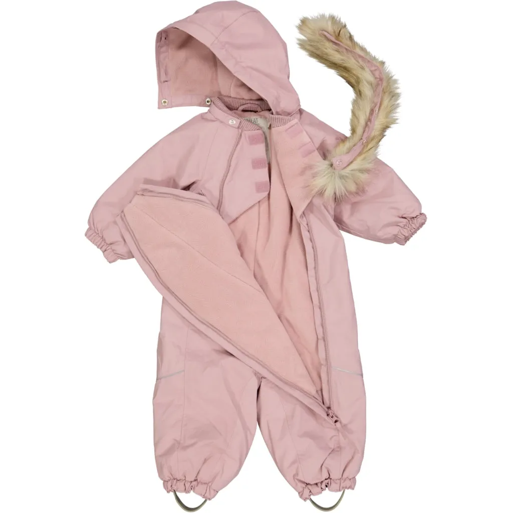 Snowsuit Nickie Tech - wood rose