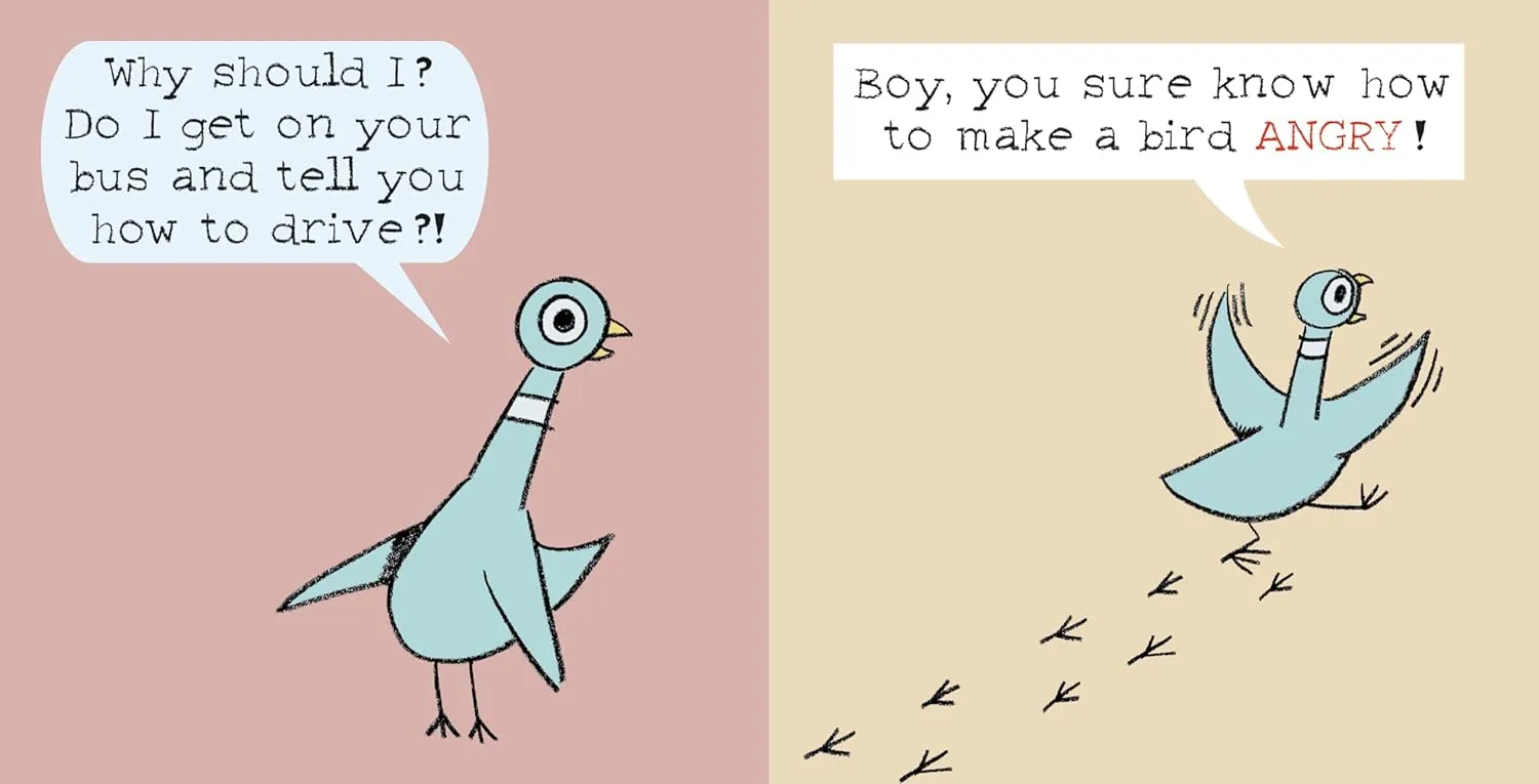 The Pigeon Has Feelings, Too!