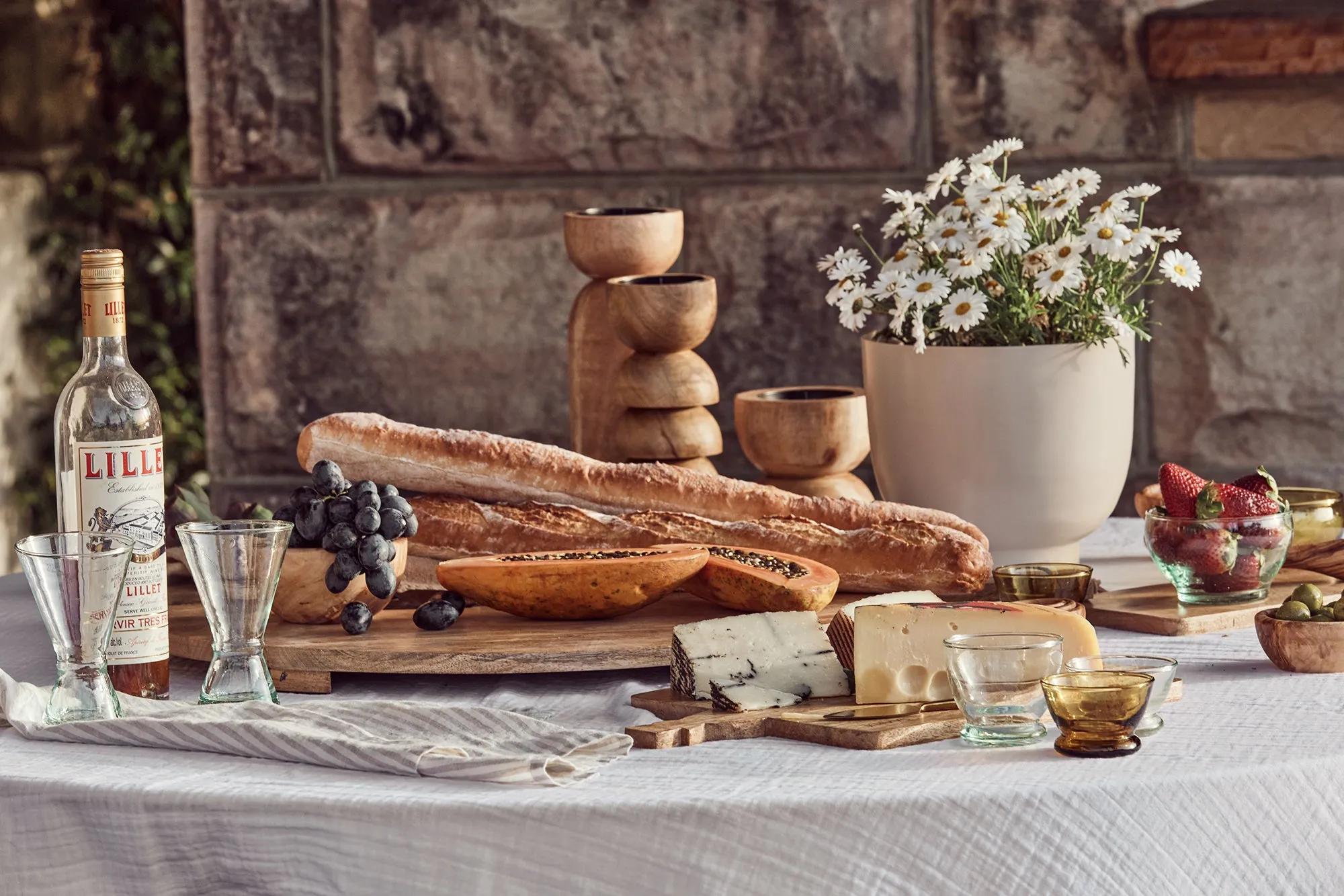 Toulin Candle Holder | Natural