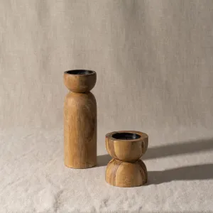 Toulin Candle Holder | Natural