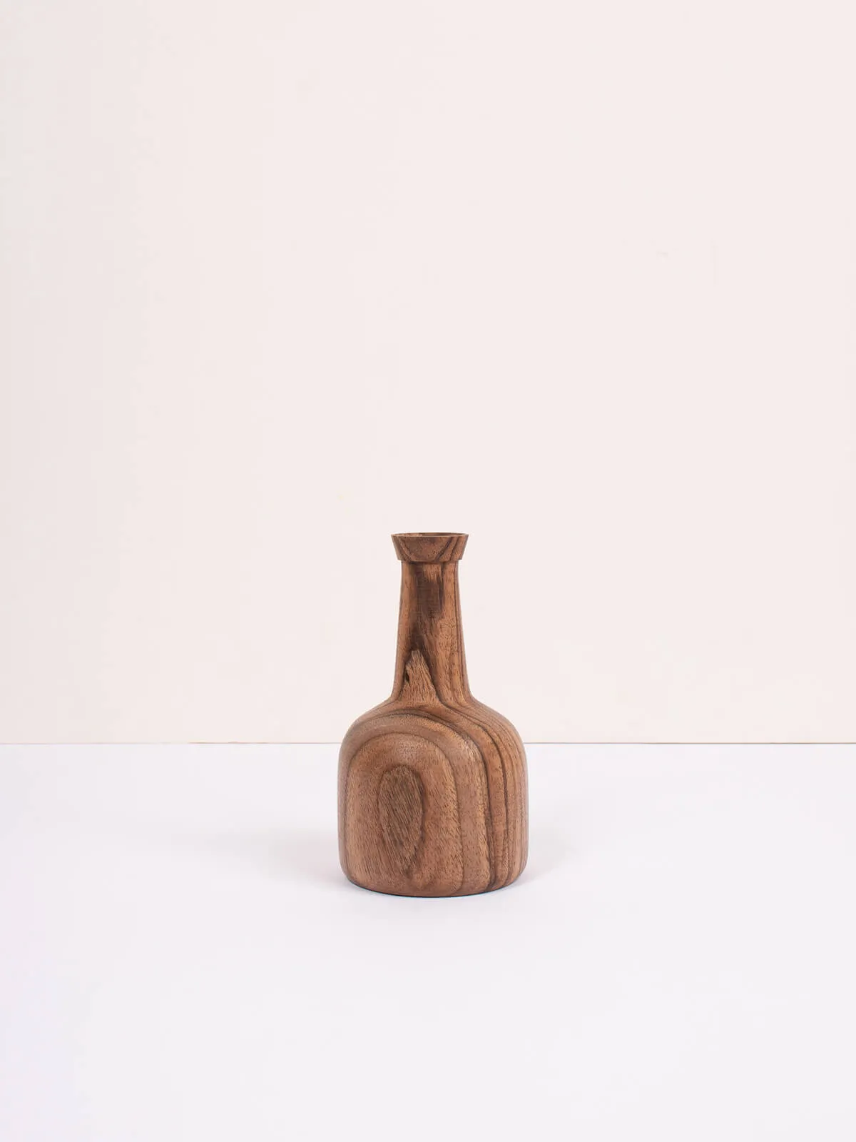 Walnut Wood Mini Vase, Stevie