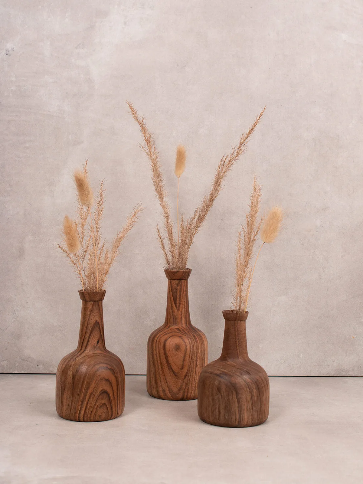 Walnut Wood Mini Vase, Stevie