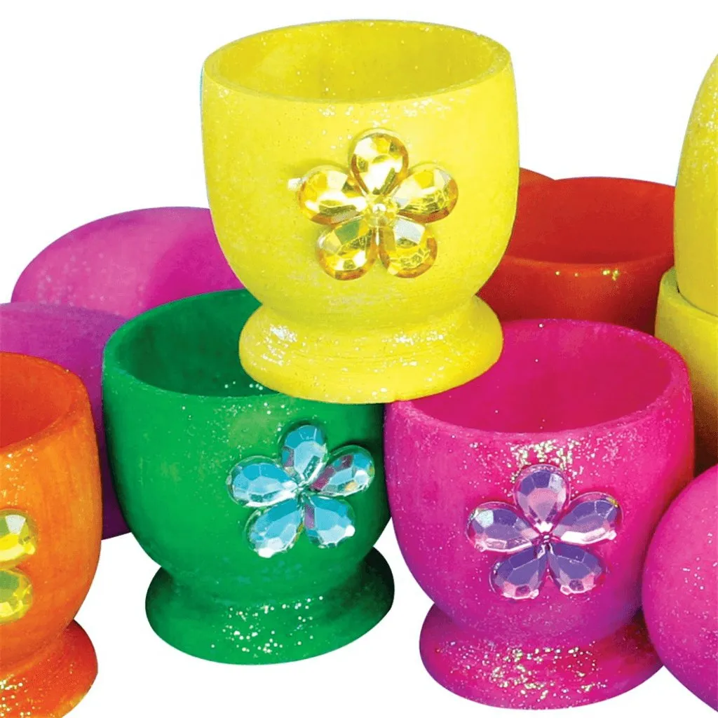 Wooden Egg Cups Pack of 10